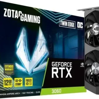 ZOTAC Gaming GeForce RTX 3060 cooling fan