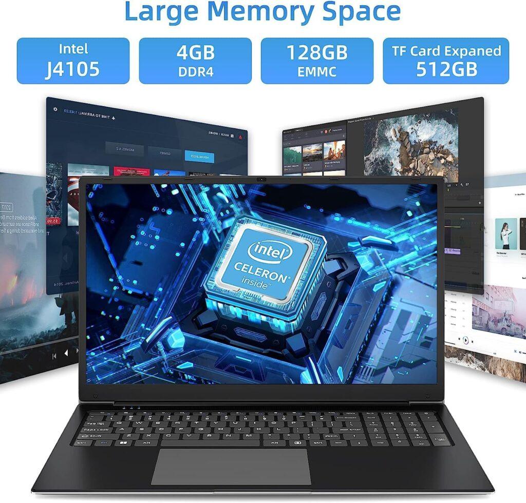 SGIN Laptop 17.3 Inch 4GB RAM 128GB SSD