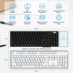 Full size keyboard