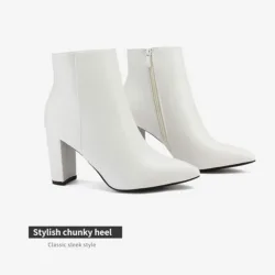 Stylish chunck high heels