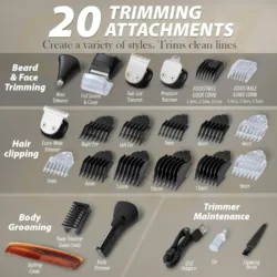 20 trimming attachments