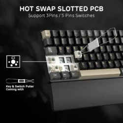 Hot swappable keys