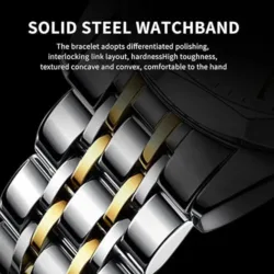Solid Steel Watchband