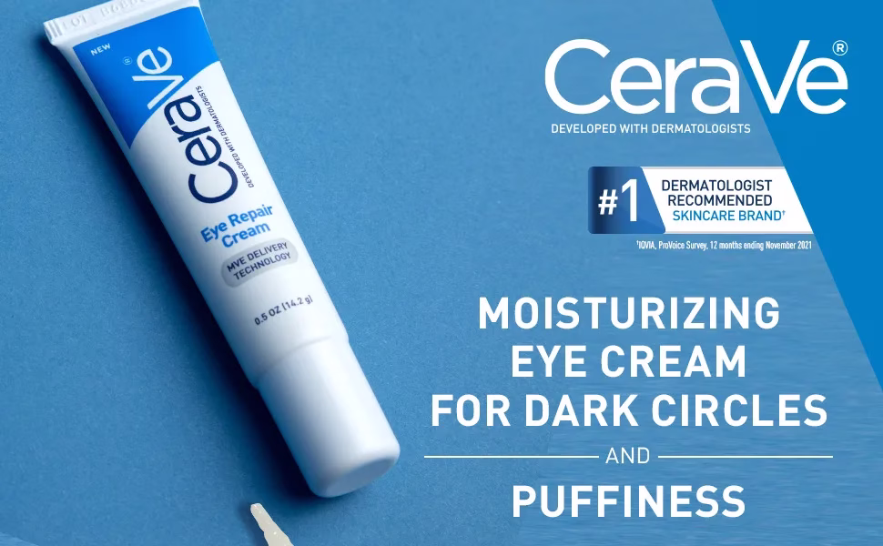 Moisturizing Eye Cream for dark circles and puffiness