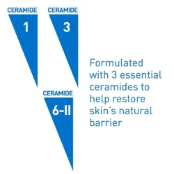 formulated with 3 essential ceramides